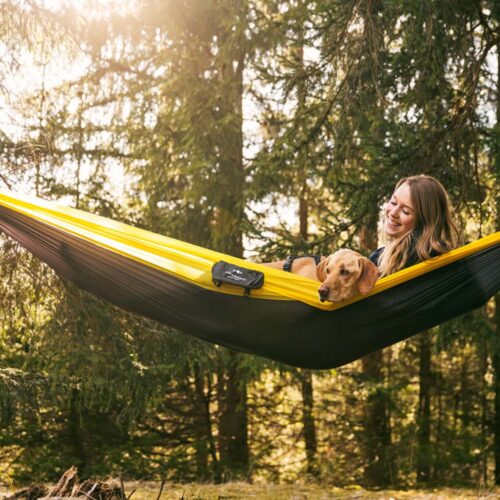 Adventure Hammock Yellowstone: Cama de Rede de Viagem/Portátil [1p] Exterior/Campismo - Image 3