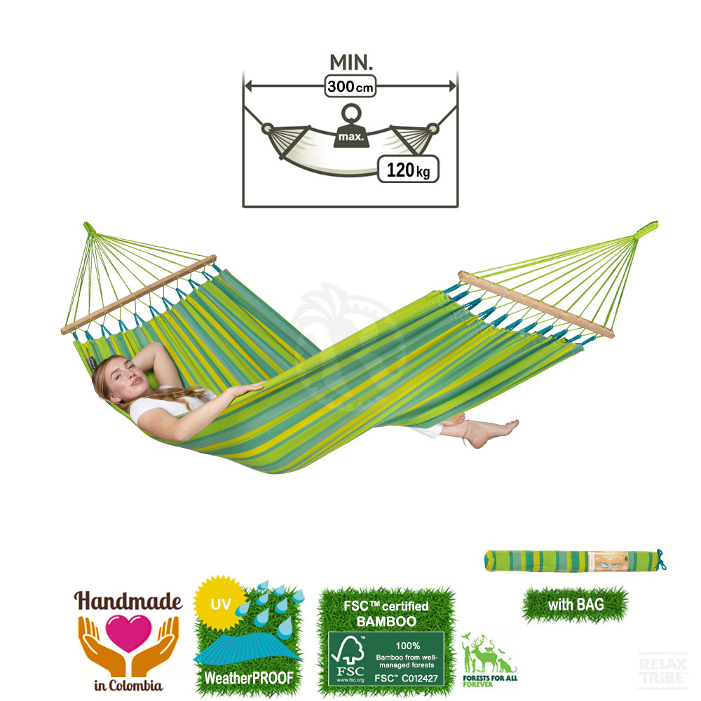 alisio-lime-single-xl-weatherproof-hammock-with-bars-fsc-wood-home-garden-handmade-multicolor-green-detail-spec