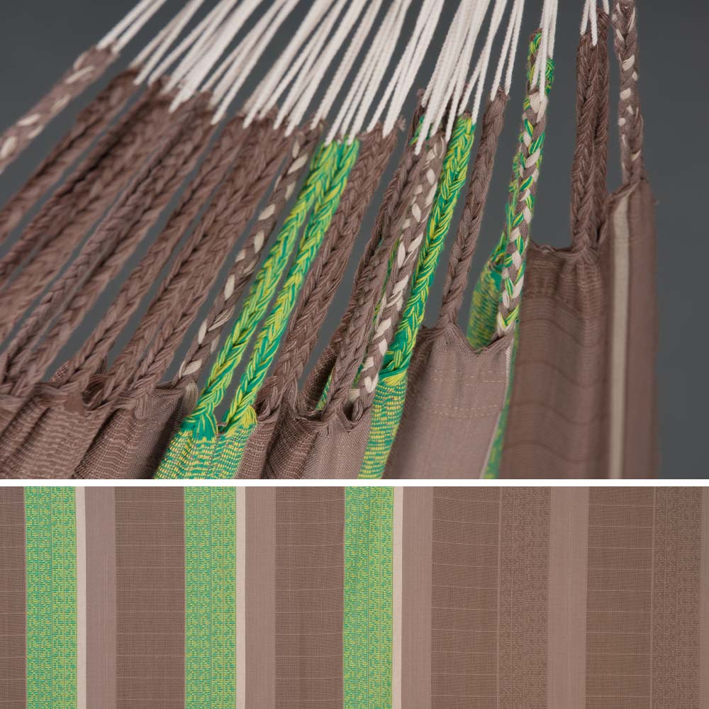 flora-chocolate-family-xxl-eco-hammock-pure-organic-cotton-handmade-brown-green-patterns-textile-detail