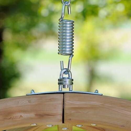 Globo Chair Natura: Cadeira Suspensa [1p] Madeira FSC [Casa&Jardim]+Almofadão de Exterior - Image 5