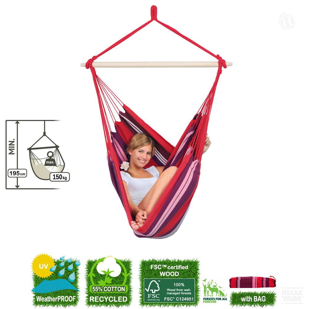 havanna-fuego-double-xl-weatherproof-hammock-chair-home-garden-red-bordeaux-detail-spec
