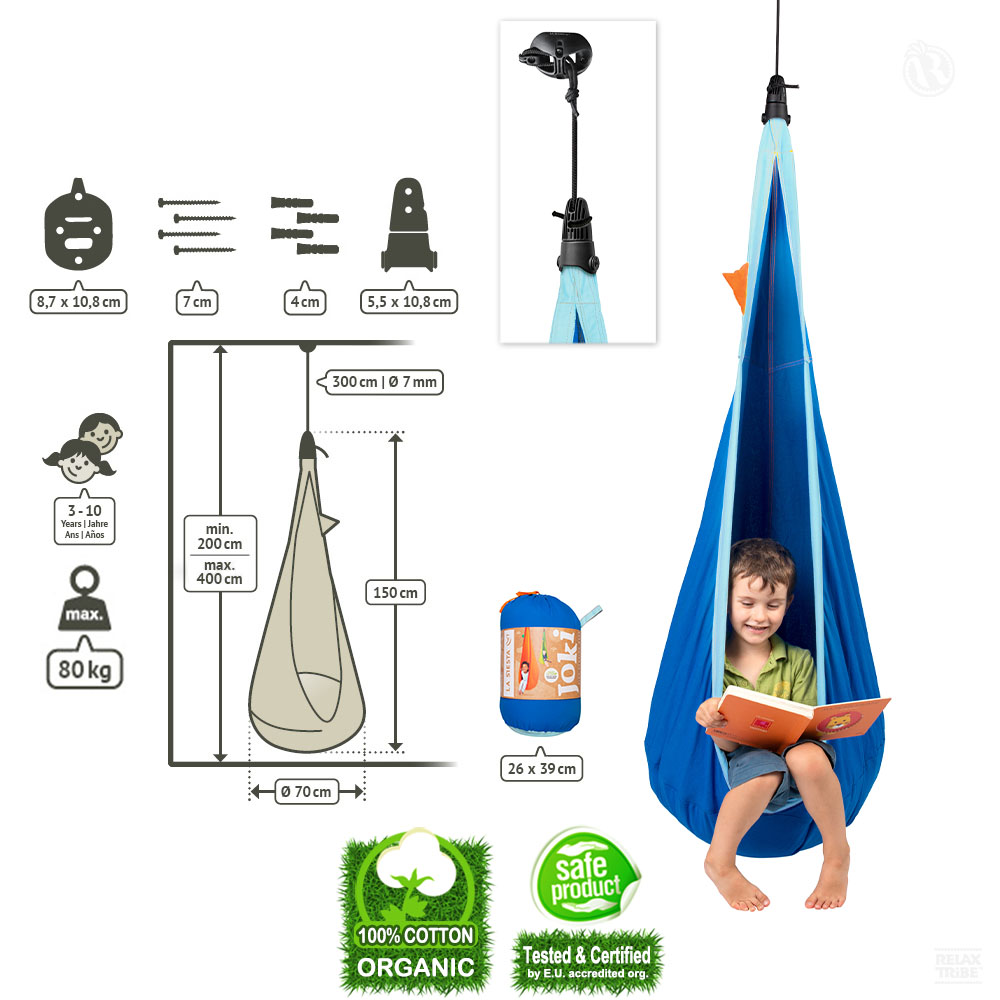 joki-dolphy-kids-hanging-nest-chair-pure-organic-cotton-with-suspension-and-pillow-blue-light-turquoise-detail-spec