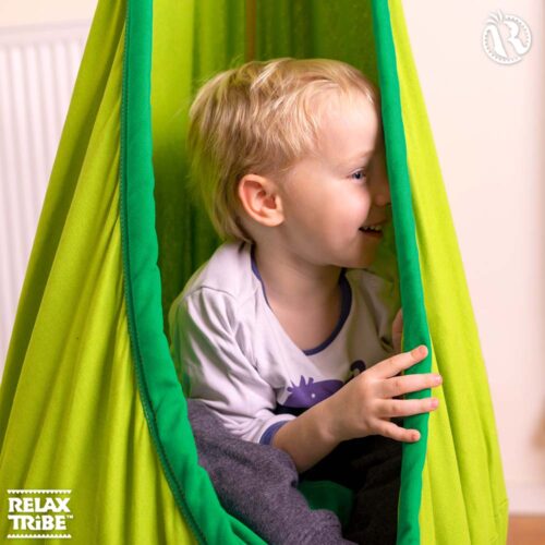 Joki Froggy: Ninho/Cadeira Suspensa p/ Criança [100%Algodão Bio] c/ Almofada+Suspensão - Image 4