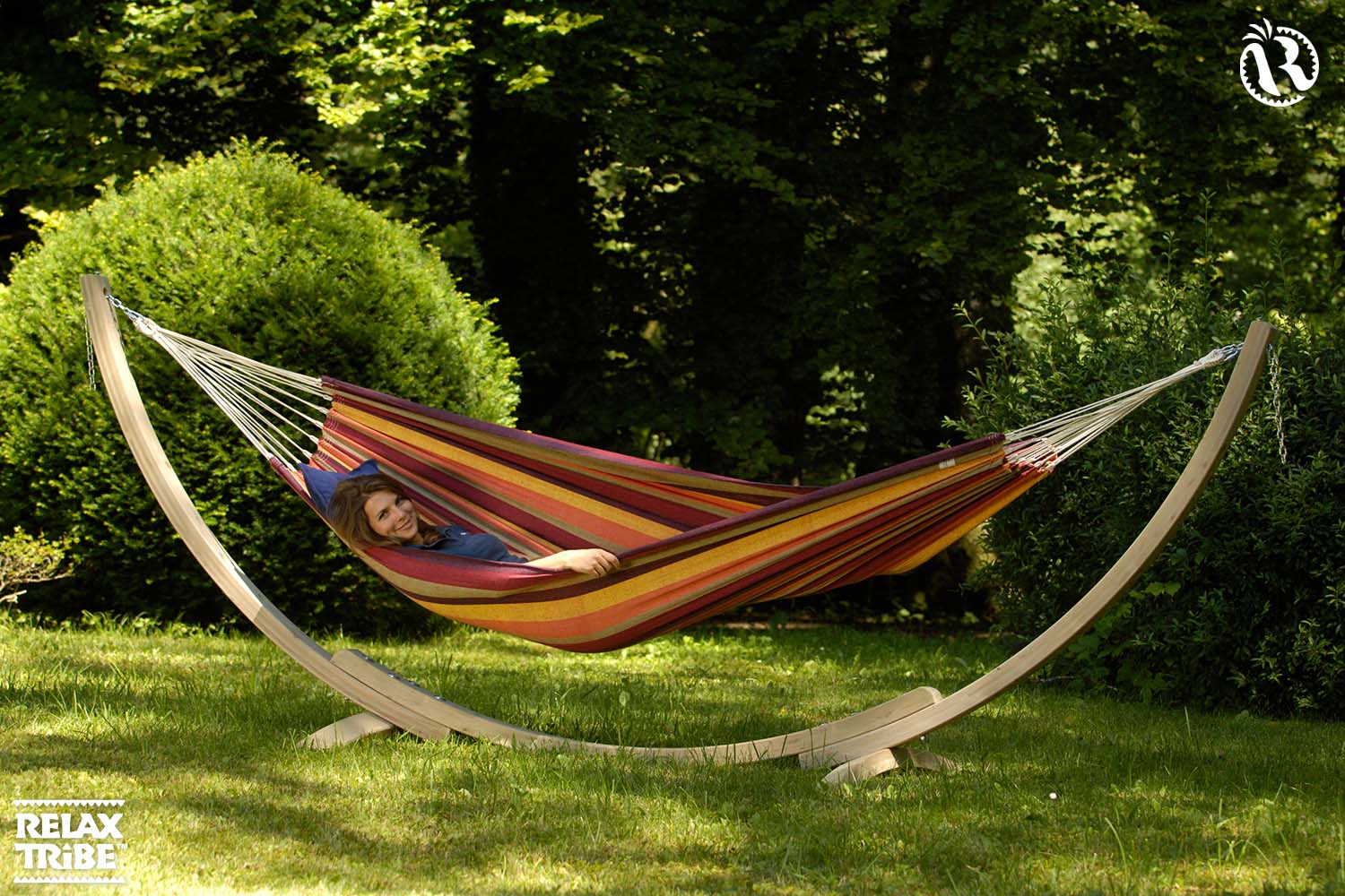 lambada-tropical-double-xl-brazilian-hammock-handmade-multicolor-garden-wood-stand