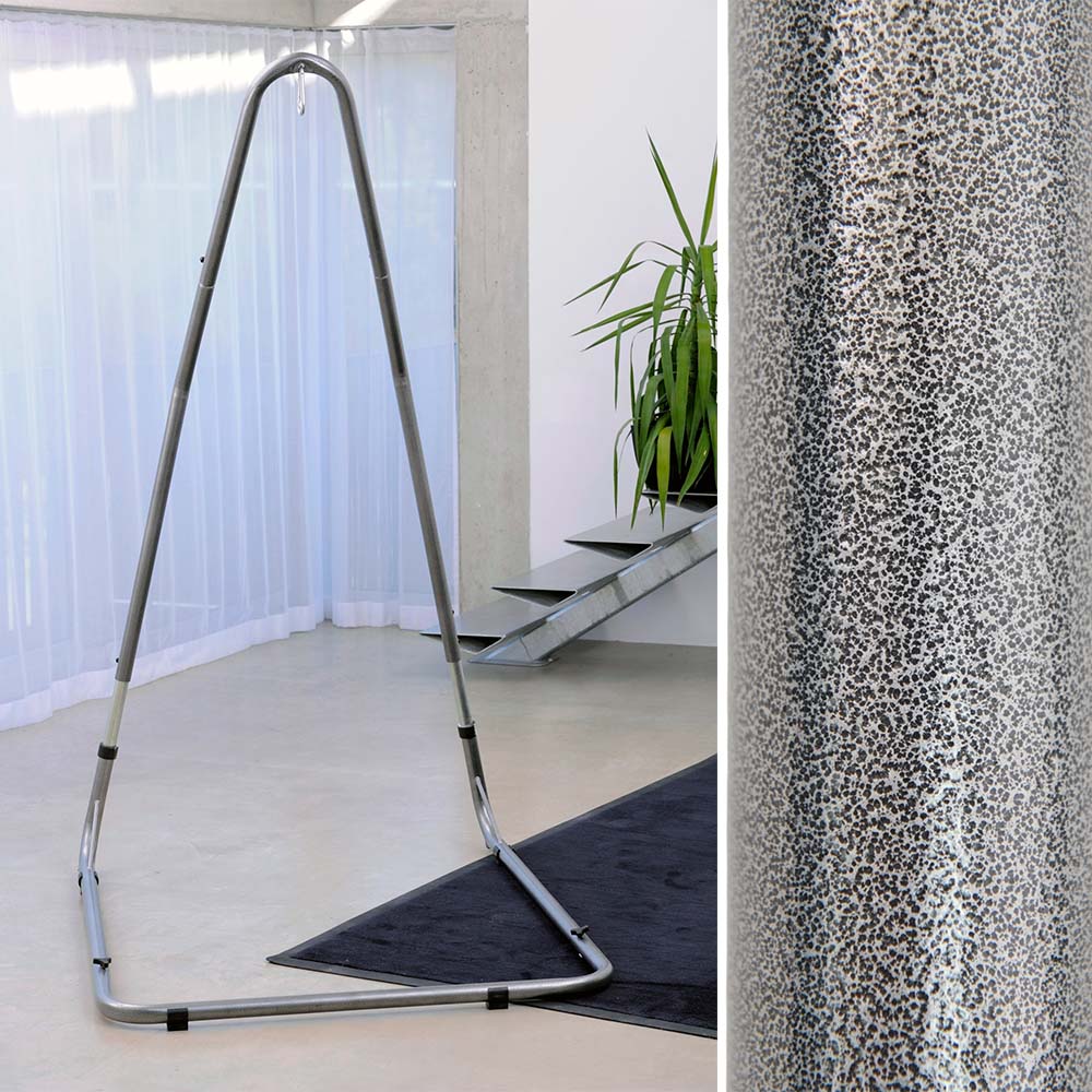 luna-rockstone-steel-stand-for-hanging-chair-adjustable-height-200-240cm-max-120kg-home-garden-weatherproof-silver-detail