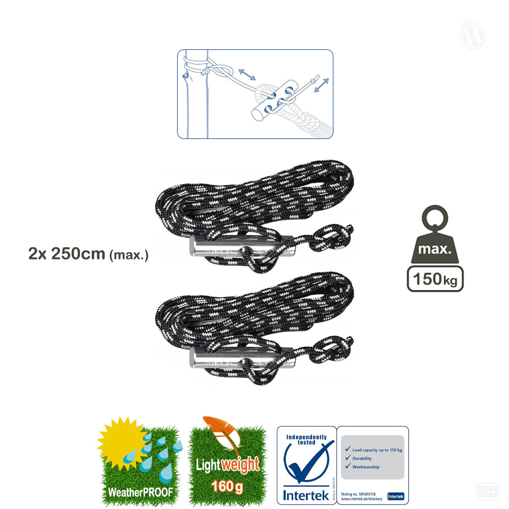 microrope-adjustable-ropes-suspension-system-set-for-hammock-camping-travel-weatherproof-max-150kg-2x-250cm-black-details