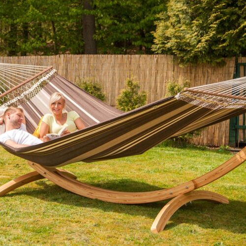 Palacio Café: Cama de Rede Brasileira XXL [2-3p] com Barras /Feita à Mão - Image 4