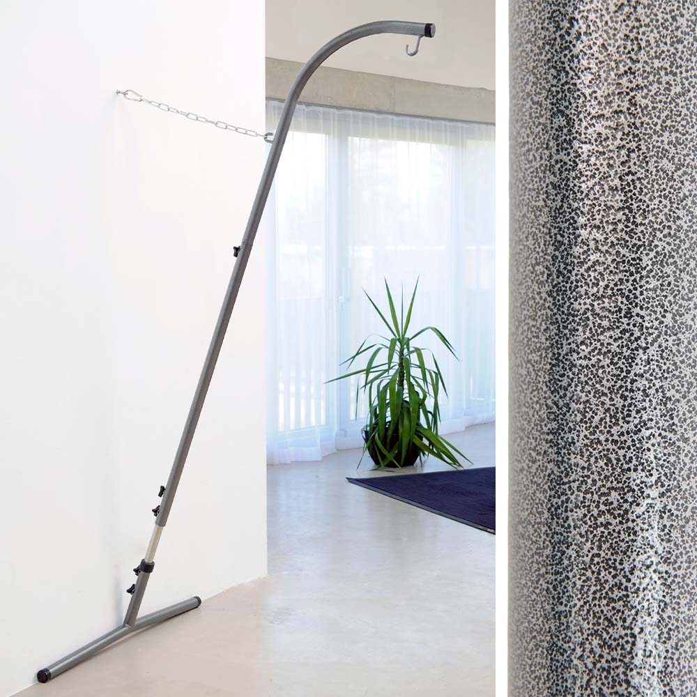 palmera-steel-stand-for-hanging-chair-adjustable-height-225-250cm-max-120kg-home-garden-weatherproof-silver-details