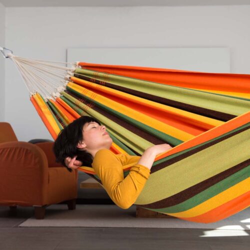 Paradiso Esmeralda: Cama de Rede XXL [2-3p] Brasileira /Feita à Mão - Image 4