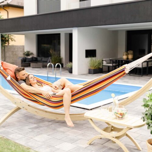 Paradiso Tropical: Cama de Rede XXL [2-3p] Brasileira /Feita à Mão - Image 4