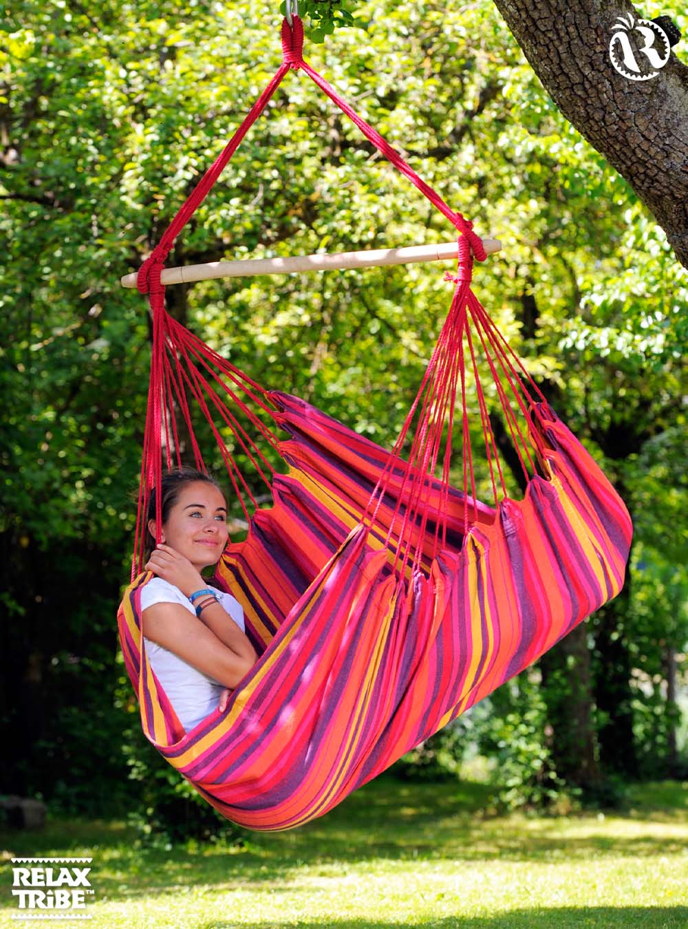 relax-vulcano-single-weatherproof-hammock-chair-home-garden-multicolor-red-garden-tree