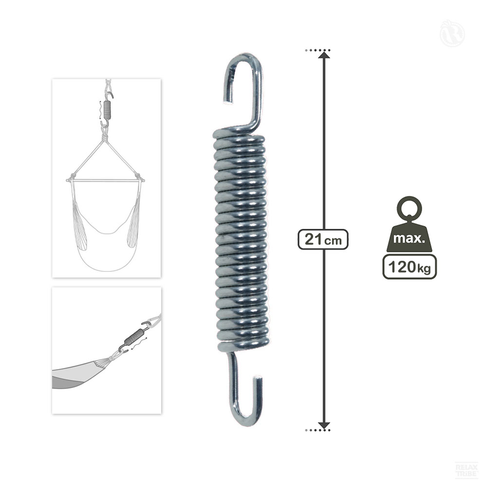 sono-coil-spring-for-suspension-extension-21cm-max-120kg-for-hammock-1side-or-hanging-chair-galvanized-steel-silver-detail-spec