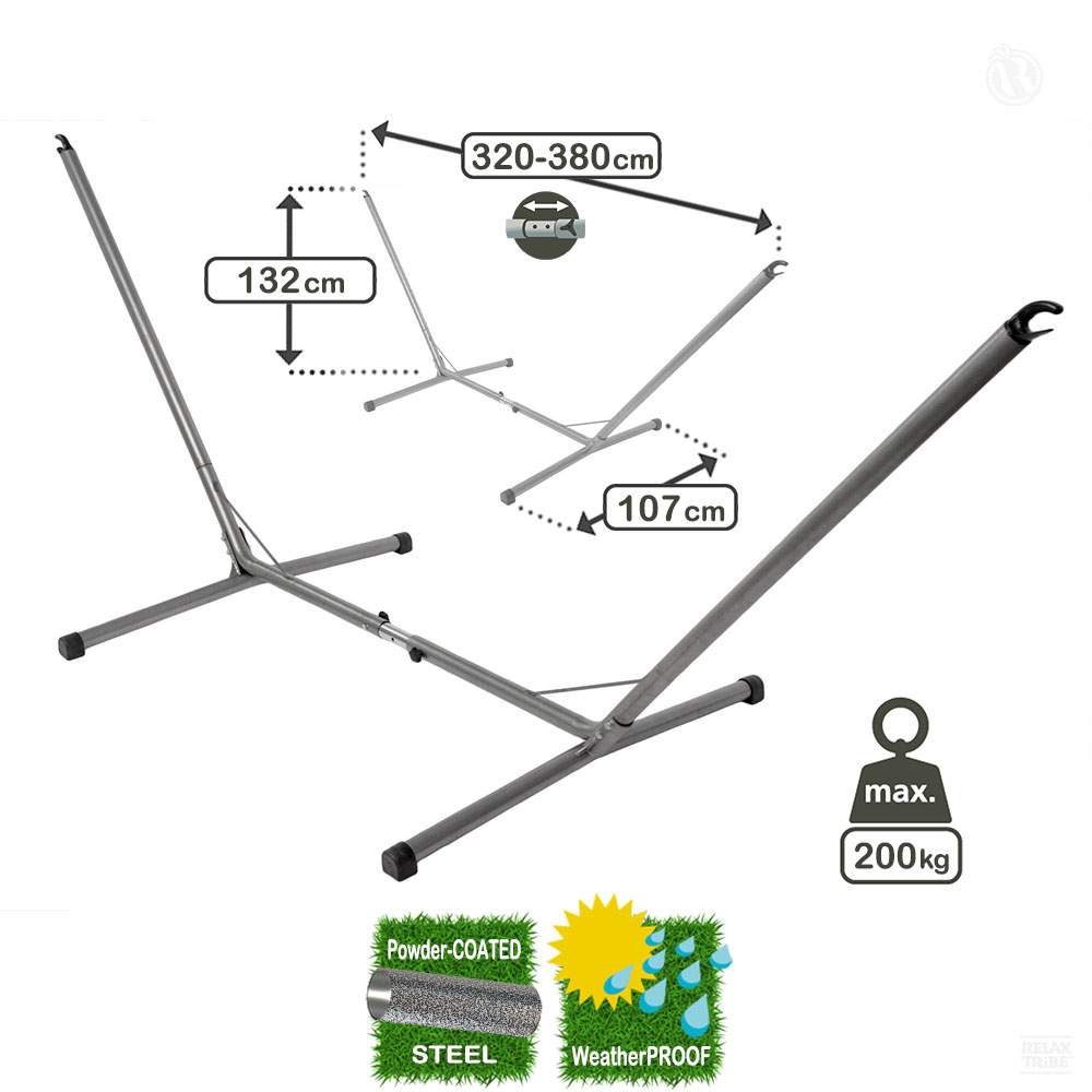 sumo-grande-xl-steel-stand-for-hammock-length-330-360cm-max-200kg-home-garden-weatherproof-silver-detail-spec