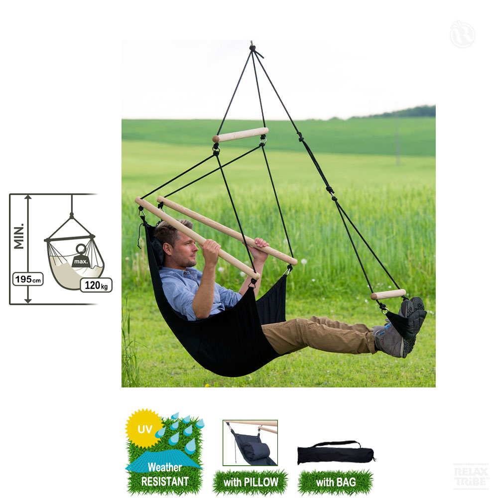 swinger-black-single-weatherproof-hanging-armchair-with-footrest-pillow-home-garden-detail-spec