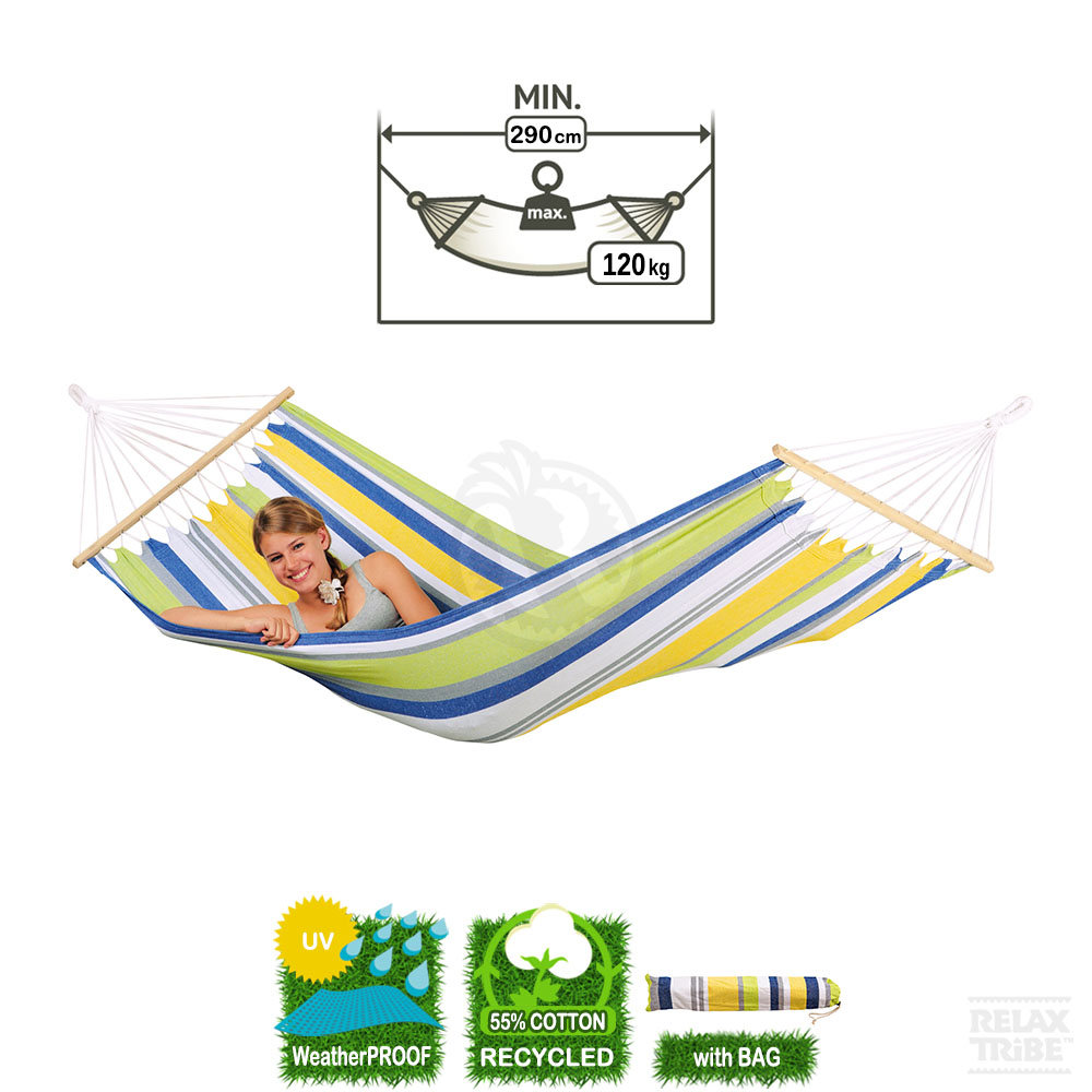 tonga-kolibri-single-weatherproof-hammock-with-bars-multicolor-yellow-detail-spec