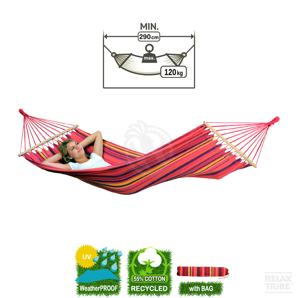 tonga-vulcano-single-weatherproof-hammock-with-bars-multicolor-red-detail-spec
