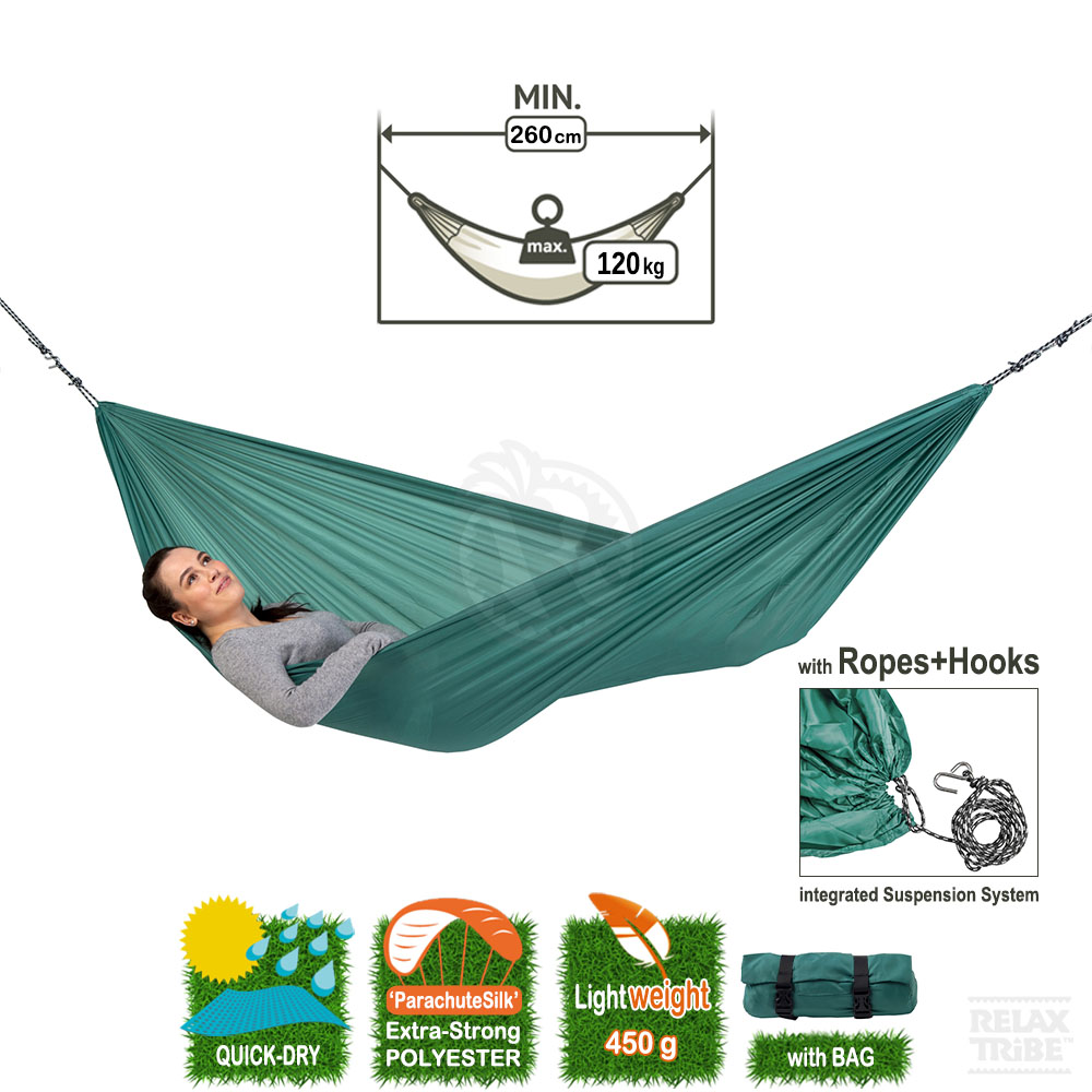 travel-set-jungle-single-portable-travel-hammock-with-suspension-system-outdoor-camping-green-detail-spec